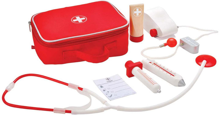 Trousse de soins en bois