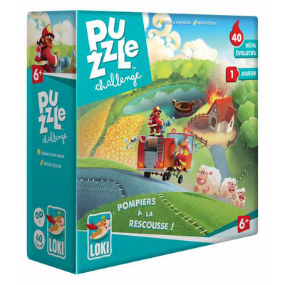 Puzzle Challenge "Pompiers à la rescousse"