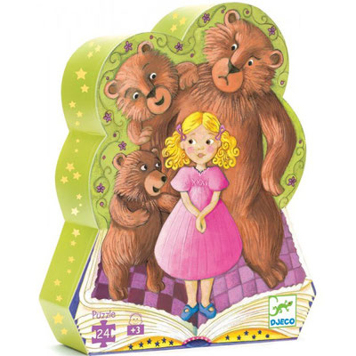 Puzzle "Boucle d'or et les trois ours"