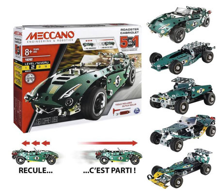 Meccano - Cabriolet rétro-friction