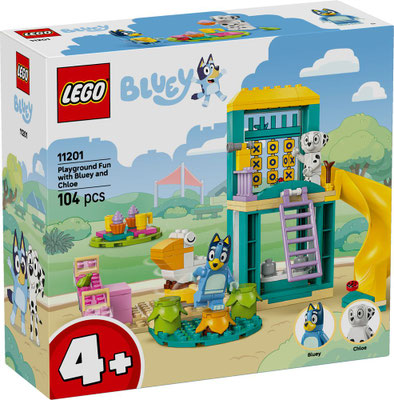 Lego Bluey - L'aire de jeux avec Bluey et Chloe