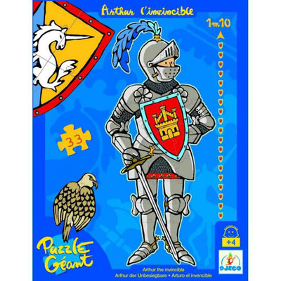 Puzzle géant "Arthur l'invicible"