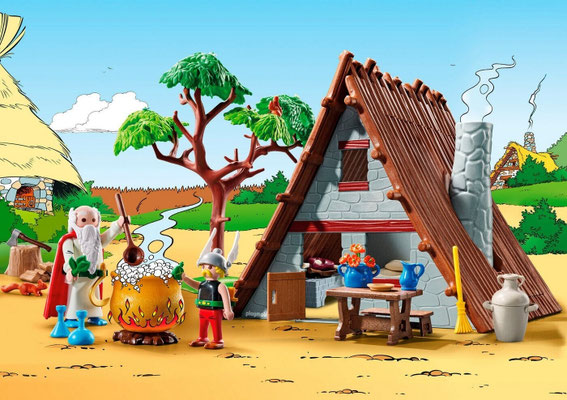 Playmobil Astérix - Hutte d'Astérix & Panoramix