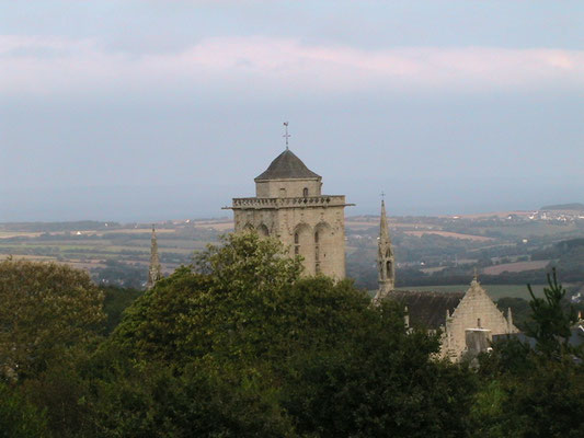 Vue panoramique sur la baie - Locronan