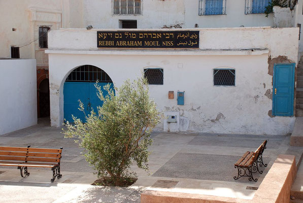 Geschlossene Synagoge in Azemmour, Marokko
