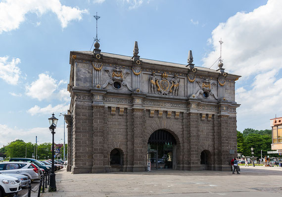Beispiel eines alten Stadttores – das Ende des 16. Jahrhunderts fertiggestellte Hohe Tor