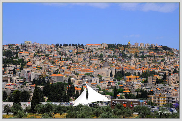 Blick auf die Altstadt von Nazareth