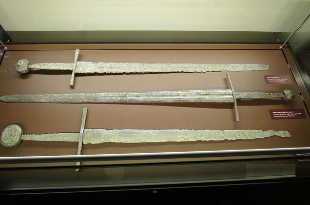 Beispiel von Funden im historischen Museum