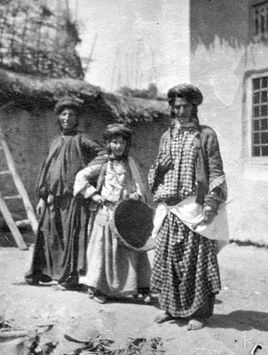 Kurdische Jüdinnen um 1905 bei Rawanduz (heutige Autonome Region Kurdistan)