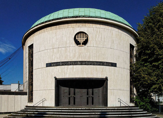 Neue Synagoge in Düsseldorf Golzheim