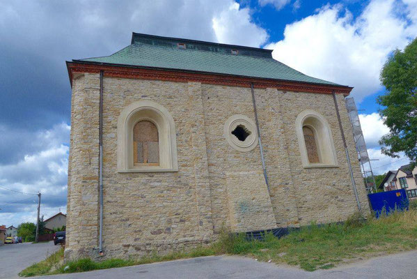 Przysucha, Polen, alte barocke Synagoge