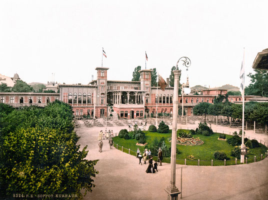 Kurhaus um 1900.