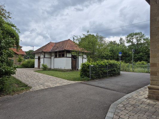 Fahrradweg, Gartenhaus