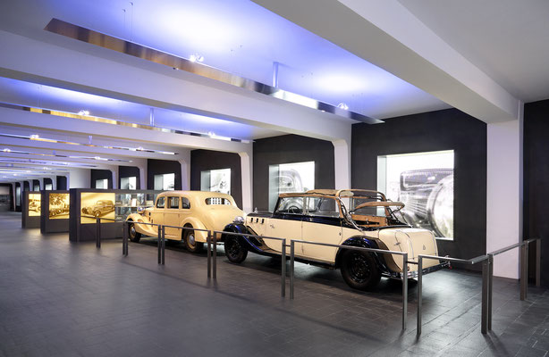 Impressionen aus dem Museum für historische Maybach-Fahrzeuge 
