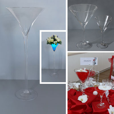 Location Vase Martini 70 cm