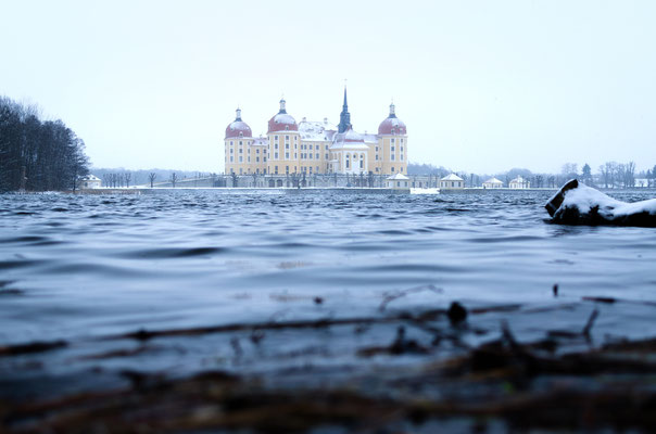 Winterstimmung am Märchenschloß.