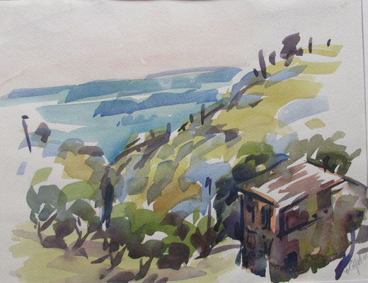 Gardasee_200,00 €_36x27 cm