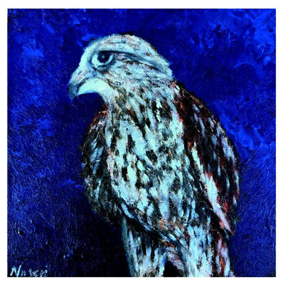 Niaz Naseri, Künstler, Acryl auf Leinwand 30 x 30 cm, verkauft