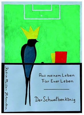 Katrin Müller-Hohenstein, Sportmoderatorin ZDF u.a. Wasserfarben, ca. A3, verkauft
