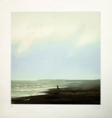 Henning von Gierke: Der verlorene Pfad 1981, Siebruck EA  60 x 65 cm  150 Euro