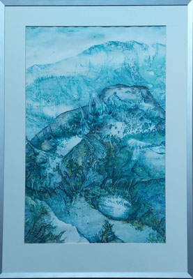 Heilige Landschaft, Acryl/Leinwand, 94 x 64 cm € 250,00