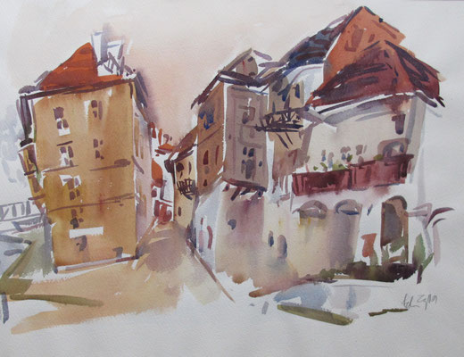 Krumau_200,00 €_48x36 cm
