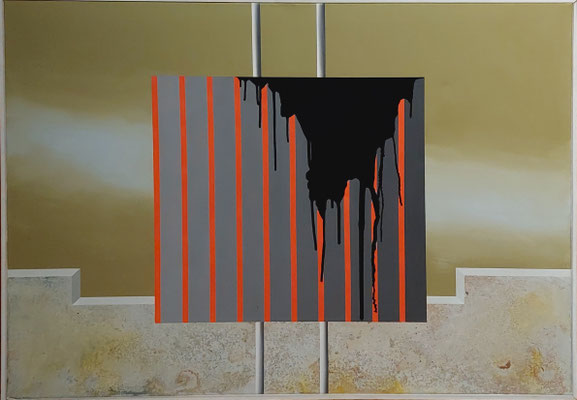 Rolf Liese: o.T. Acryl auf Leinwand 