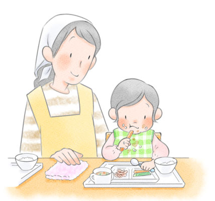 『あそびと環境０.１.２歳』食べるからだすまで（Gakken）