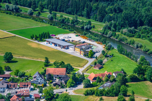 Luftaufnahme von Amlikon-Bisegg, Ostschweiz, Schweiz