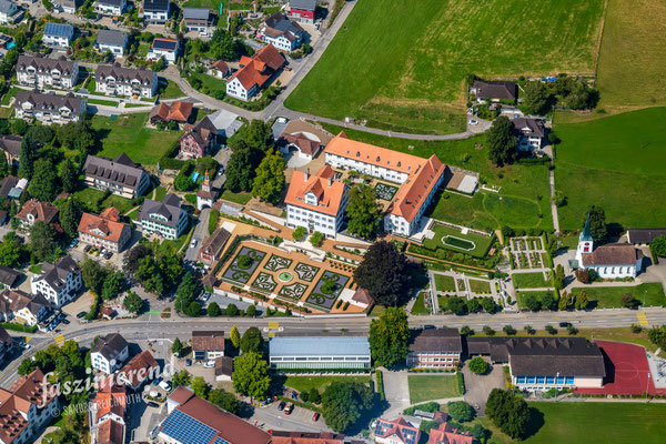 Luftaufnahme von Hauptwil, Ostschweiz, Schweiz