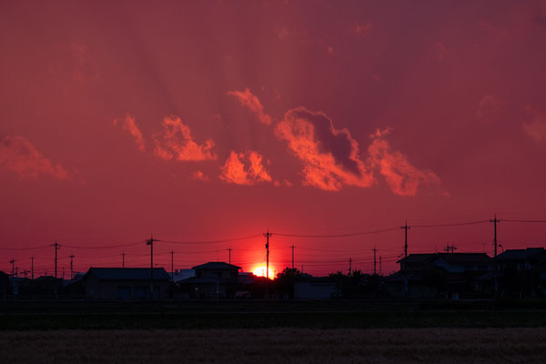 「ある夕暮れ_1」　山口　省一