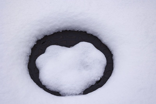 雪のハート