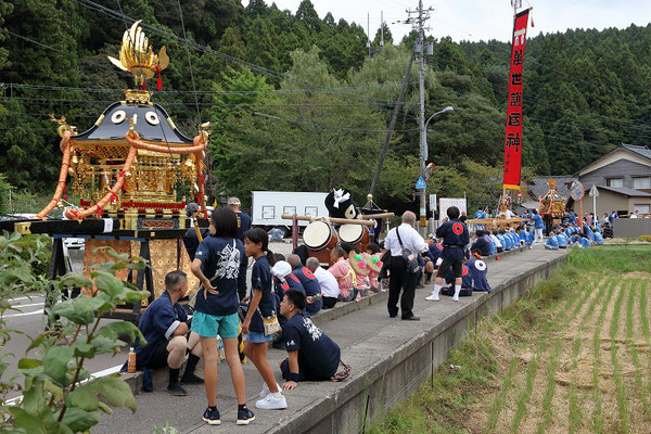 島田くずしの順番待ち