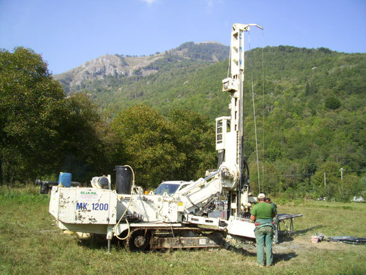 Sondaggi geognostici  - Carotaggio continuo/distruzione - Piemonte - Provincia di Cuneo