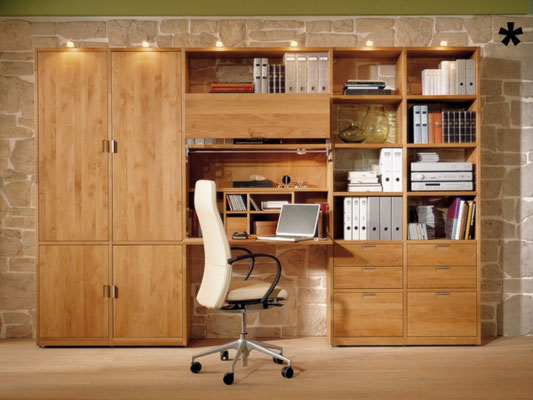 PLACARD BUREAU RANGEMENT SUR MESURE BOIS