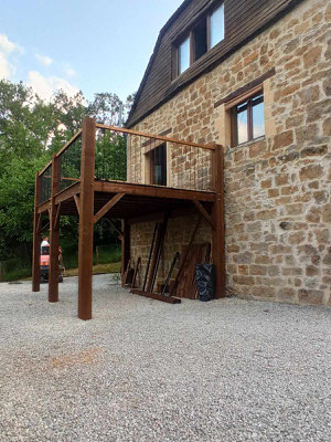 installation de terrasse en bois tudeils argentat beaulieu