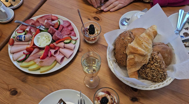 dieses Frühstück ist immer lecker