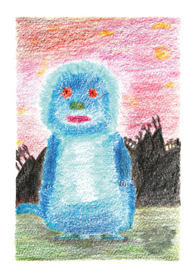 Bonjour Bluebou • crayon