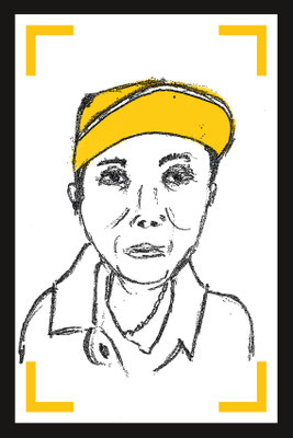 Une habitante des rues • crayon & tablette numérique