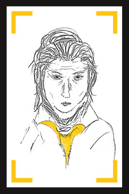 Une habitante des rues • crayon & tablette numérique