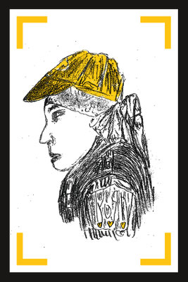 Une habitante des rues • crayon & tablette numérique