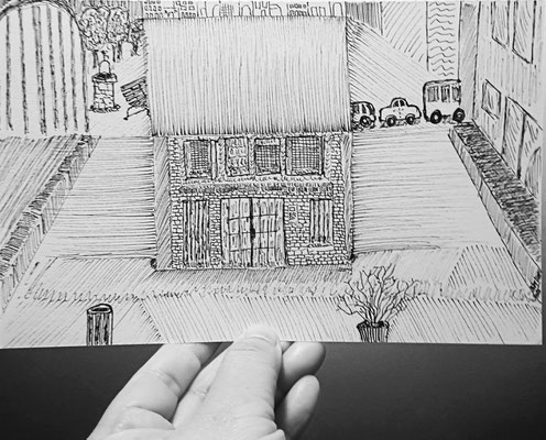 Ma maison idéalisée • feutre