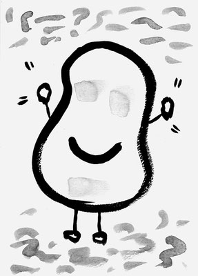 Avoir la patate • encre de Chine