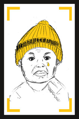Une habitante des rues • crayon & tablette numérique