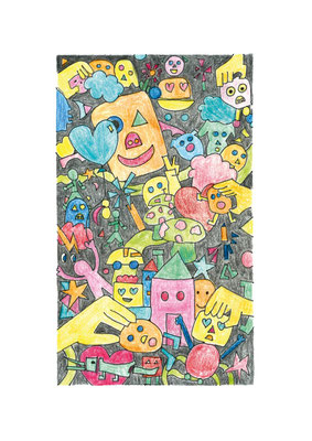 Les doudous papier • feutre & crayon