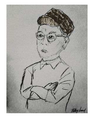 Mon frère (C) Poley Luard • crayon & tablette numérique