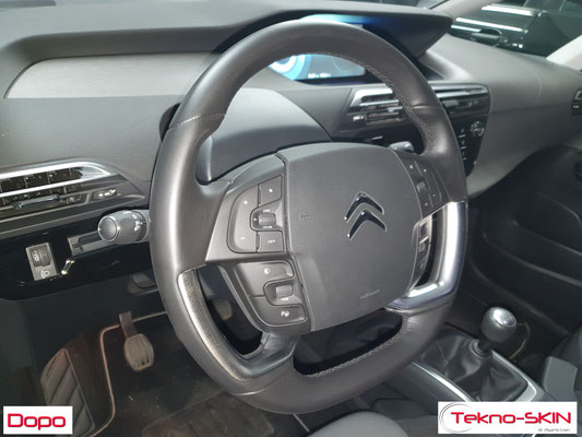 VOLANTE PELLE CITROEN C4 PICASSO - Dopo