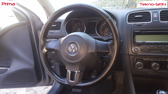 VOLANTE IN PELLE VOLKSWAGEN POLO - Prima