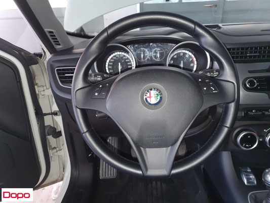 VOLANTE PELLE ALFA ROMEO GIULIETTA - Dopo