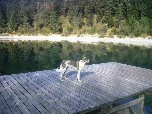 auf der Liege am Urisee